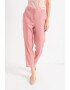 Stefanel Pantaloni crop din amestec de in - Pled.ro