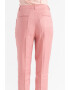 Stefanel Pantaloni crop din amestec de in - Pled.ro