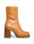 Steve Madden Botine de piele cu toc masiv Finite - Pled.ro