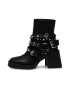 Steve Madden Botine de piele cu toc masiv Kolton - Pled.ro