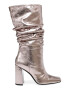 Steve Madden Cizme mid-calf de piele ecologica cu aspect stralucitor Fortezza - Pled.ro