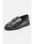 Steve Madden Pantofi loafer cu varf rotund si tinte Bequest - Pled.ro