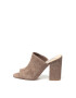 Steve Madden Papuci cu toc de piele intoarsa Forgive - Pled.ro