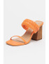 Steve Madden Papuci de piele ecologica cu toc masiv Raver - Pled.ro