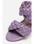 Steve Madden Papuci din piele ecologica cu toc si model impletit Twisted - Pled.ro