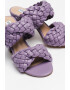 Steve Madden Papuci din piele ecologica cu toc si model impletit Twisted - Pled.ro