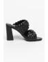 Steve Madden Papuci din piele ecologica cu toc si model impletit Twisted - Pled.ro