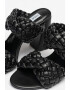 Steve Madden Papuci din piele ecologica cu toc si model impletit Twisted - Pled.ro