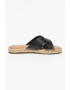 Steve Madden Papuci tip espadrile de piele Zapper - Pled.ro