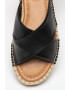 Steve Madden Papuci tip espadrile de piele Zapper - Pled.ro