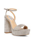 Steve Madden Sandale cu toc inalt si strasuri Lessa-R - Pled.ro