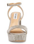 Steve Madden Sandale cu toc inalt si strasuri Lessa-R - Pled.ro