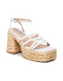 Steve Madden Sandale dama 302094714 Piele naturala Ecru - Pled.ro