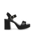 Steve Madden Sandale din piele cu toc masiv - Pled.ro