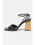 Steve Madden Sandale din piele cu toc masiv Rozlyn - Pled.ro