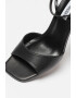 Steve Madden Sandale din piele cu toc masiv Rozlyn - Pled.ro