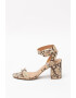 Steve Madden Sandale din piele ecologica cu aspect de piele de sarpe Malia - Pled.ro