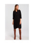 Style Rochie blazer Poliester / Elastan Negru - Pled.ro