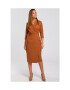 Style Rochie Poliester/Elastan Maro - Pled.ro