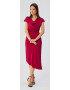 Stylove Rochie dama asimetrica Titasos S362 prune - Pled.ro