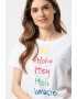 Sundek Tricou de bumbac cu imprimeu text Mana - Pled.ro