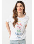 Sundek Tricou de bumbac cu imprimeu text Mana - Pled.ro