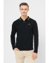 SUPERDRY Bluza polo de bumbac cu aspect de pique Vintage Tipped - Pled.ro