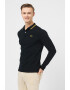 SUPERDRY Bluza polo de bumbac cu aspect de pique Vintage Tipped - Pled.ro