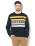 SUPERDRY Bluza sport supradimensionata cu captuseala din fleece - Pled.ro