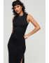 SUPERDRY Rochie midi bodycon din amestec de lyocell - Pled.ro