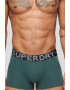 SUPERDRY Set de boxeri cu banda logo in talie - 3 perechi - Pled.ro