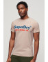 SUPERDRY Tricou cu decolteu la baza gatului si imprimeu logo - Pled.ro