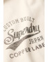 SUPERDRY Tricou cu decolteu la baza gatului si imprimeu logo - Pled.ro