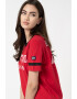 SUPERDRY Tricou din amestec de in cu imprimeu text Collegiate Ivy - Pled.ro