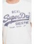 SUPERDRY Tricou din bumbac cu imprimeu logo Vintage - Pled.ro