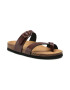 Surface Project Papuci flip-flop dama 300884898 Piele ecologica Maro - Pled.ro