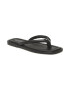 Surface Project Papuci flip-flop dama 302899227 Piele ecologica Negru - Pled.ro