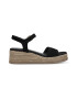 Tamaris Sandale-espadrile de piele intoarsa - Pled.ro