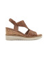 Tamaris Sandale wedge de piele - Pled.ro