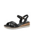 Tamaris Sandale wedge de piele ecologica - Pled.ro