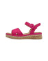 Tamaris Sandale wedge de piele intoarsa - Pled.ro