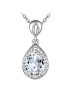 TASSIONI Colier placat cu argint cu cristale Swarovski® - Pled.ro