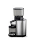 Tchibo Rasnita de cafea 160W recipient boabe 400g recipient colectare 100g 26 setari macinare Inox - Pled.ro