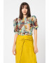 Ted Baker Bluza cu model si maneci bufante Vyoll - Pled.ro