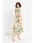 Ted Baker Rochie cu imprimeu floral si design stratificat Kiyrie - Pled.ro