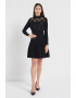 Ted Baker Rochie evazata cu segment semitransparent - Pled.ro