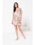 Ted Baker Rochie mini evazata cu decolteu in V Elizaaa - Pled.ro