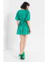 Ted Baker Rochie mini evazata cu insertie elastica Taluna - Pled.ro