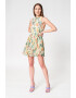 Ted Baker Rochie mini evazata cu model floral Haarris - Pled.ro