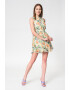 Ted Baker Rochie mini evazata cu model floral Haarris - Pled.ro